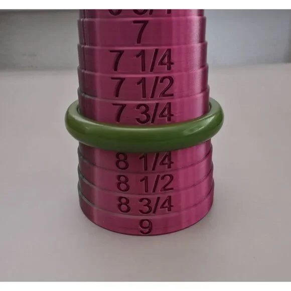 Vintage Olive Green Bakelite Bangle Bracelet 8" - TESTED - Picture 6 of 7